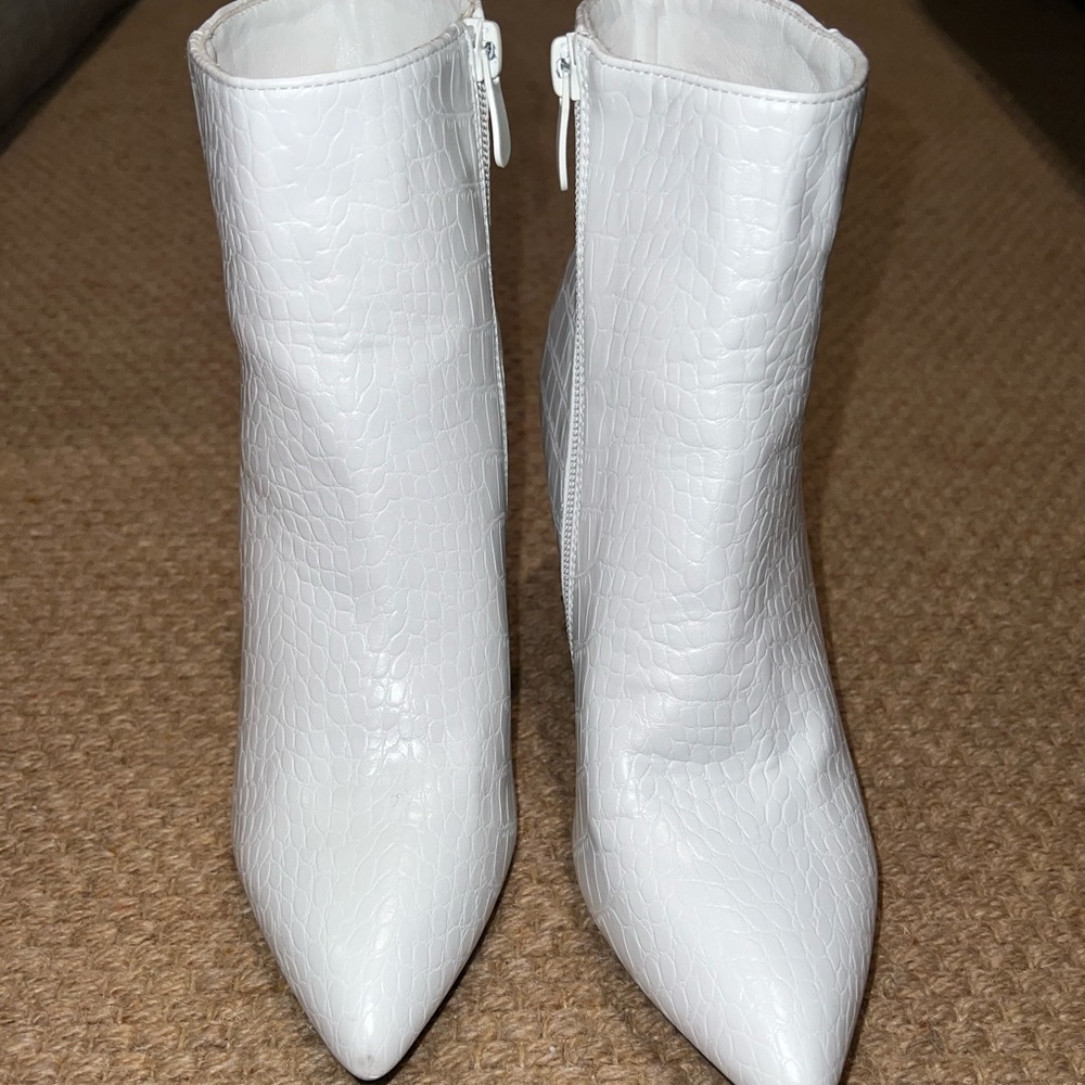 White booties